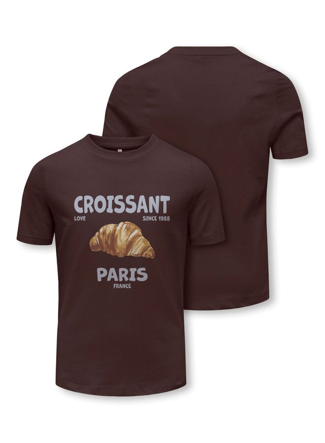 Kids Only - Bolette life top - Coffee bean/Crossaint