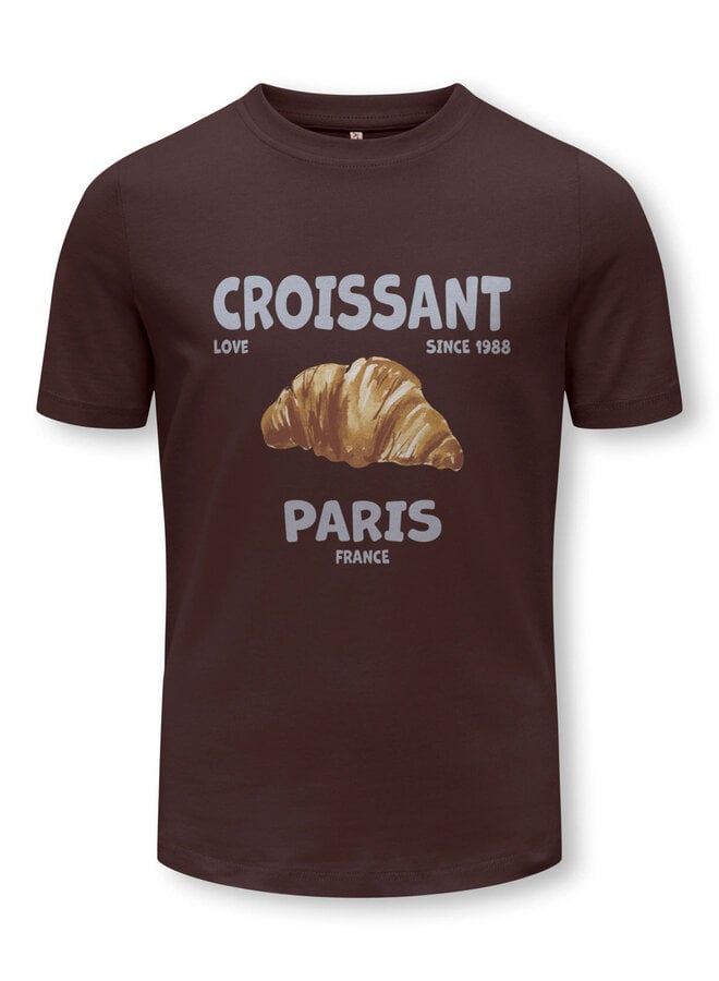 Kids Only - Bolette life top - Coffee bean/Crossaint