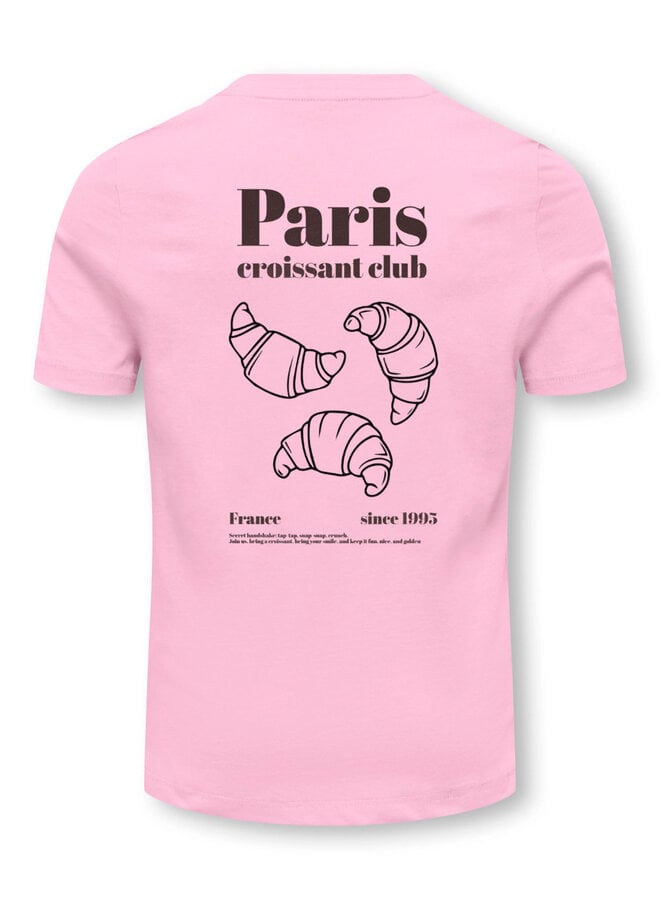 Kids Only - Bolette life top - Pink lady/Paris