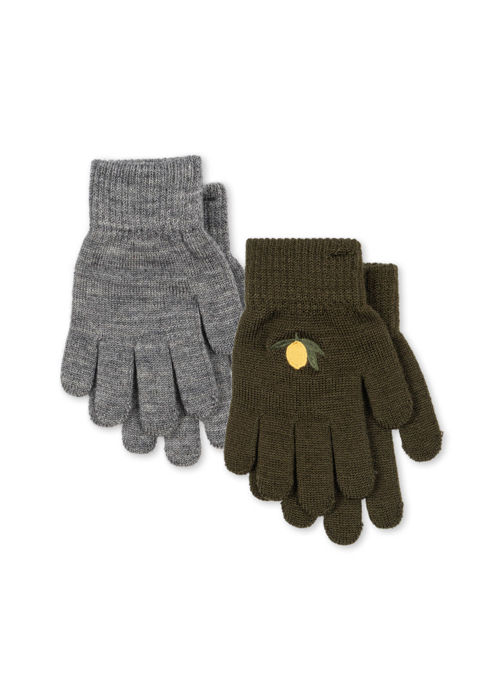 Konges Sløjd - 2-pack filla gloves - Kombu green