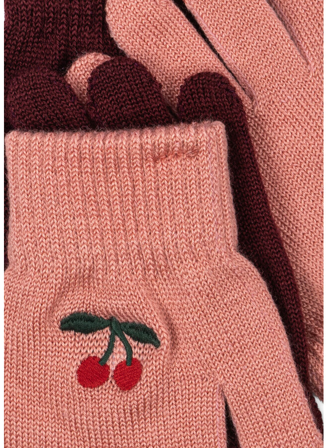Konges Sløjd - 2-pack filla gloves - Sorbet