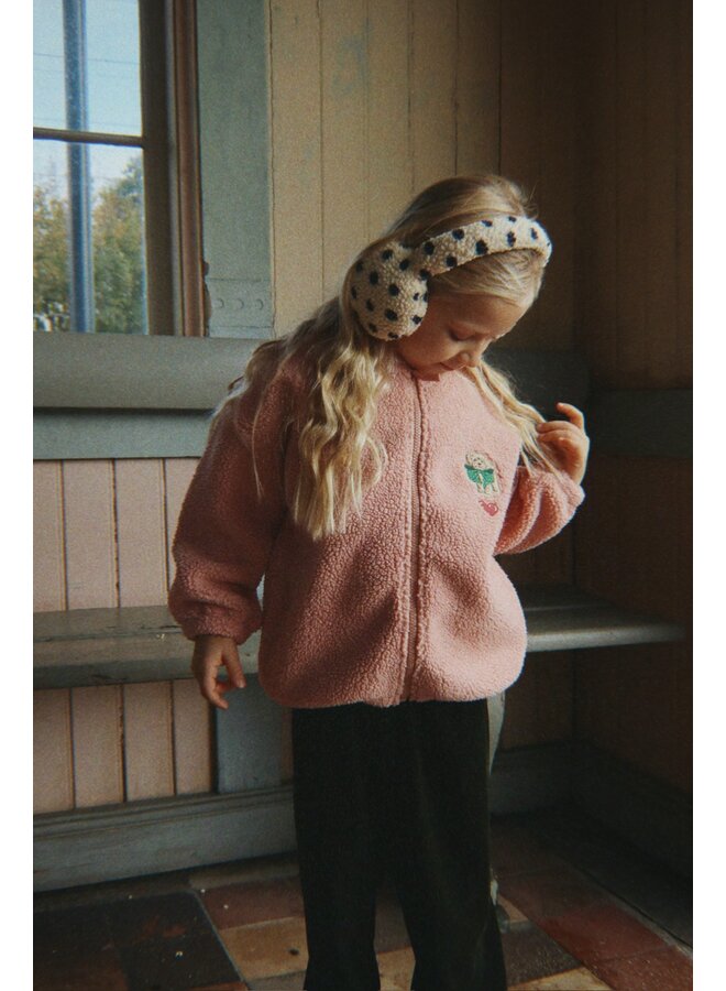 Konges Sløjd - Jody teddy jacket - Mellow rose