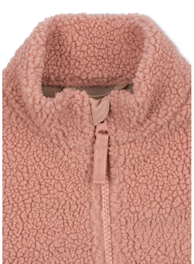 Konges Sløjd - Jody teddy jacket - Mellow rose