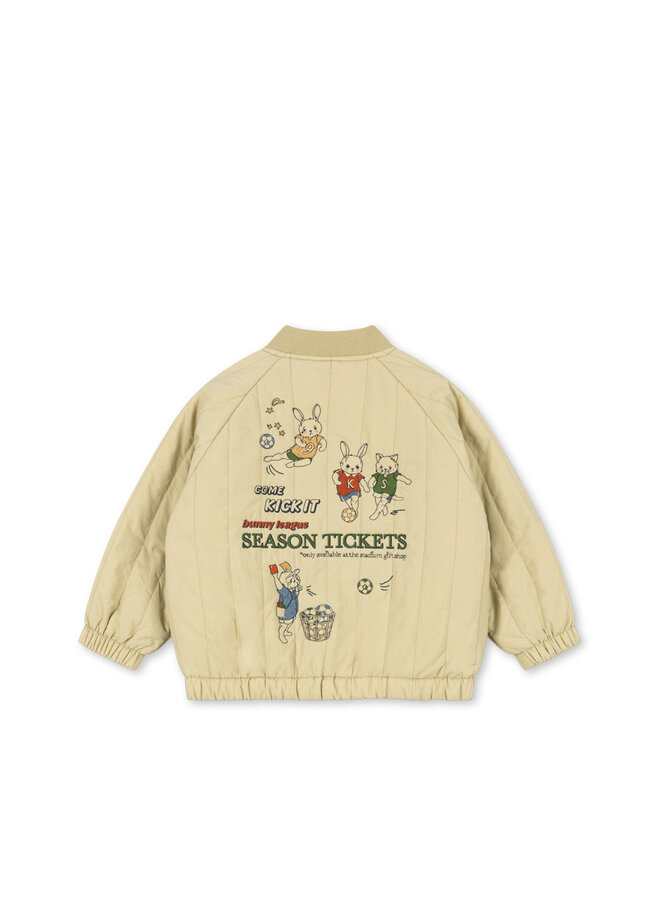 Konges Sløjd - Juno bomber jacket - Pale olive green