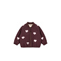 Konges Sløjd - Juno sequin bomber jacket - Decadent chocolate