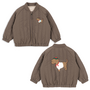 Konges Sløjd - Juno terry bomber jacket - Walnut