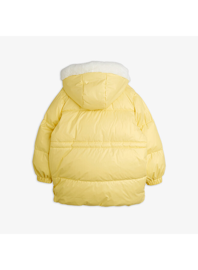 Mini Rodini - Ritzratz patch heavy puffer - Yellow
