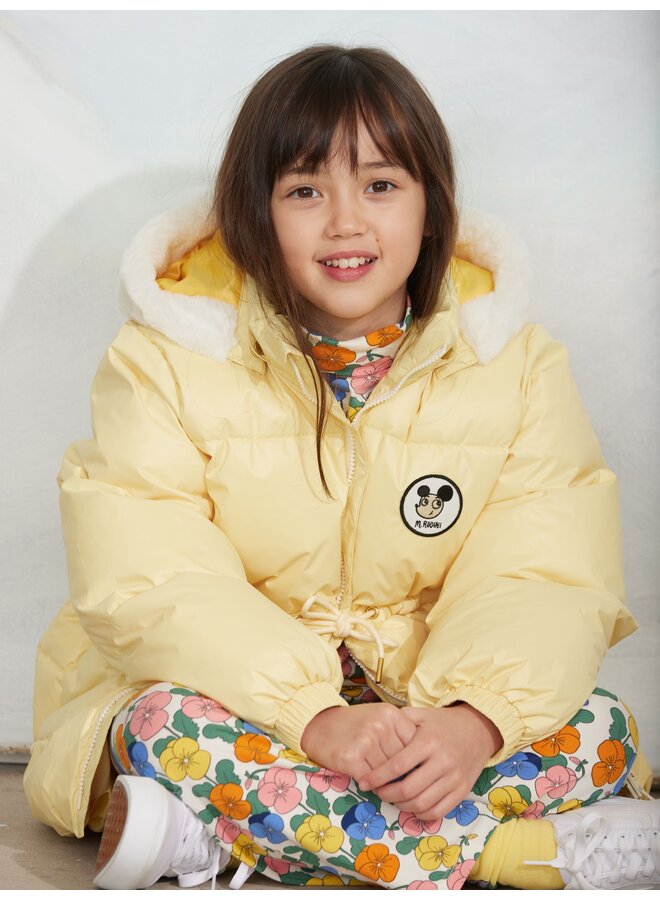 Mini Rodini - Ritzratz patch heavy puffer - Yellow