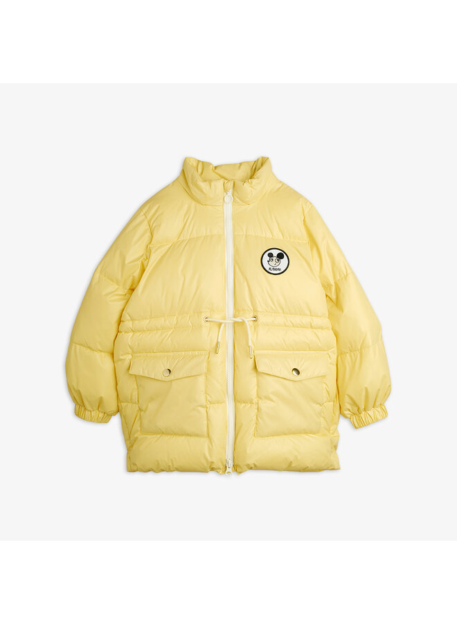 Mini Rodini - Ritzratz patch heavy puffer - Yellow