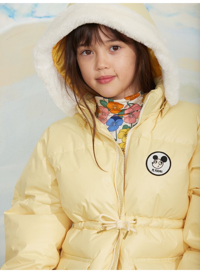 Mini Rodini - Ritzratz patch heavy puffer - Yellow