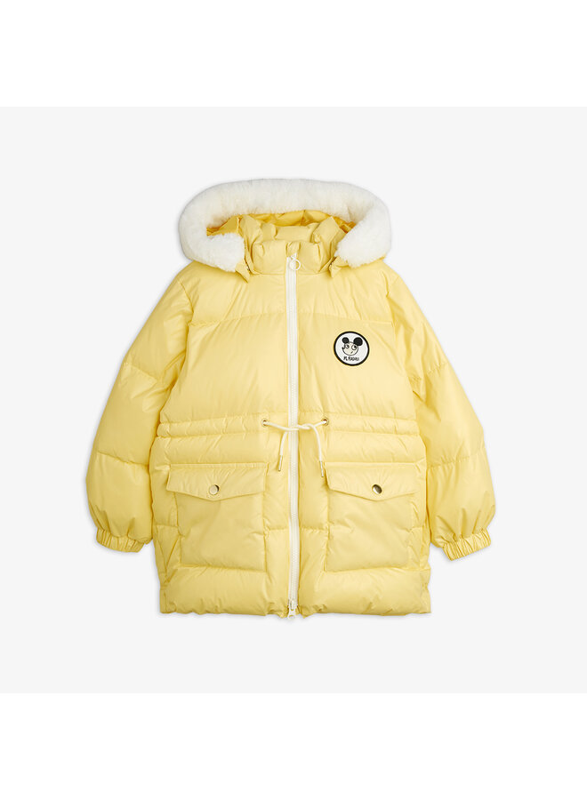 Mini Rodini - Ritzratz patch heavy puffer - Yellow