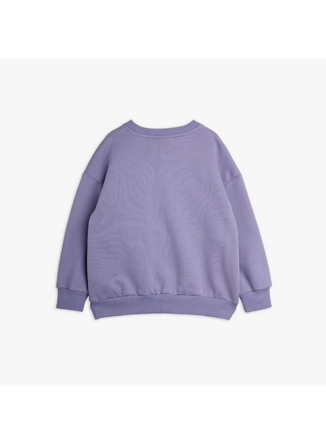 Mini Rodini - Panther panel sweatshirt - Purple