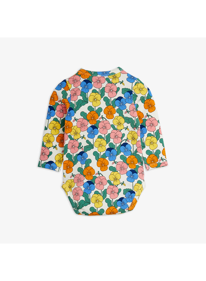 Mini Rodini - Violas aop ls body - Multi
