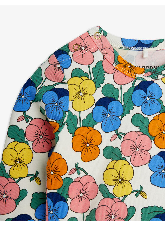 Mini Rodini - Violas aop ls body - Multi