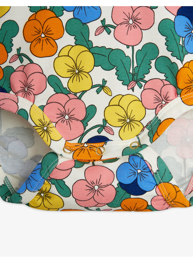 Mini Rodini - Violas aop ls body - Multi