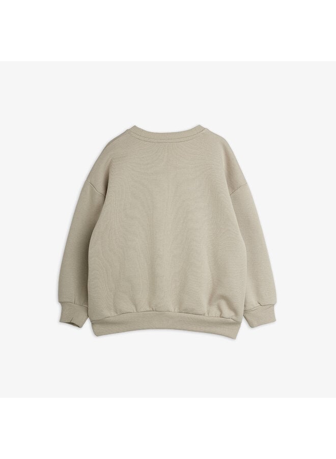 Mini Rodini - Skunk chenille sweatshirt - Grey