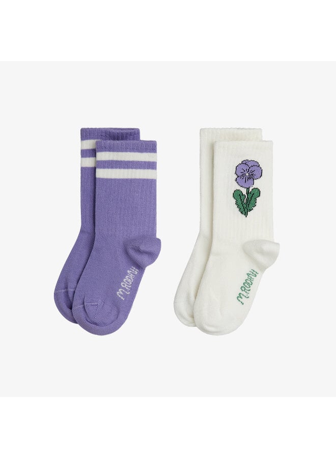 Viola stripe 2-pack socks - Multi