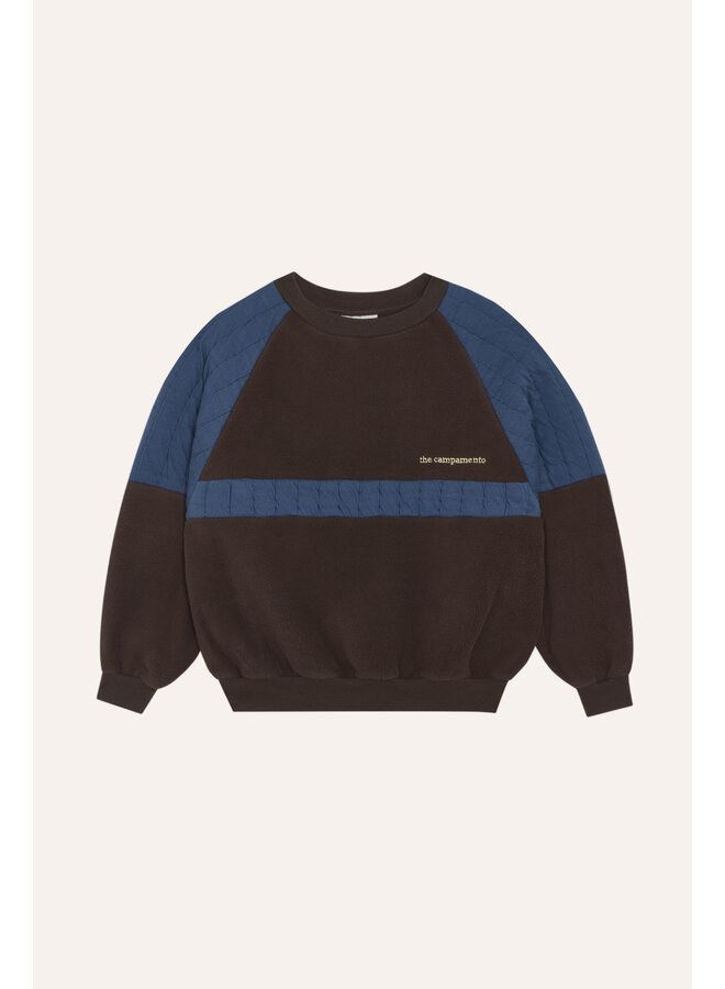 The Campamento - Brown polar sweatshirt