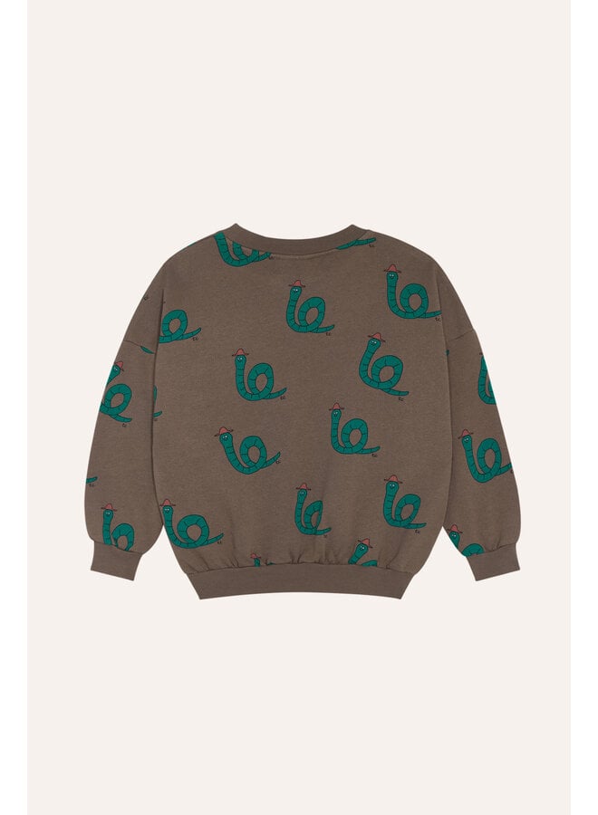 The Campamento - Snakes brown sweatshirt