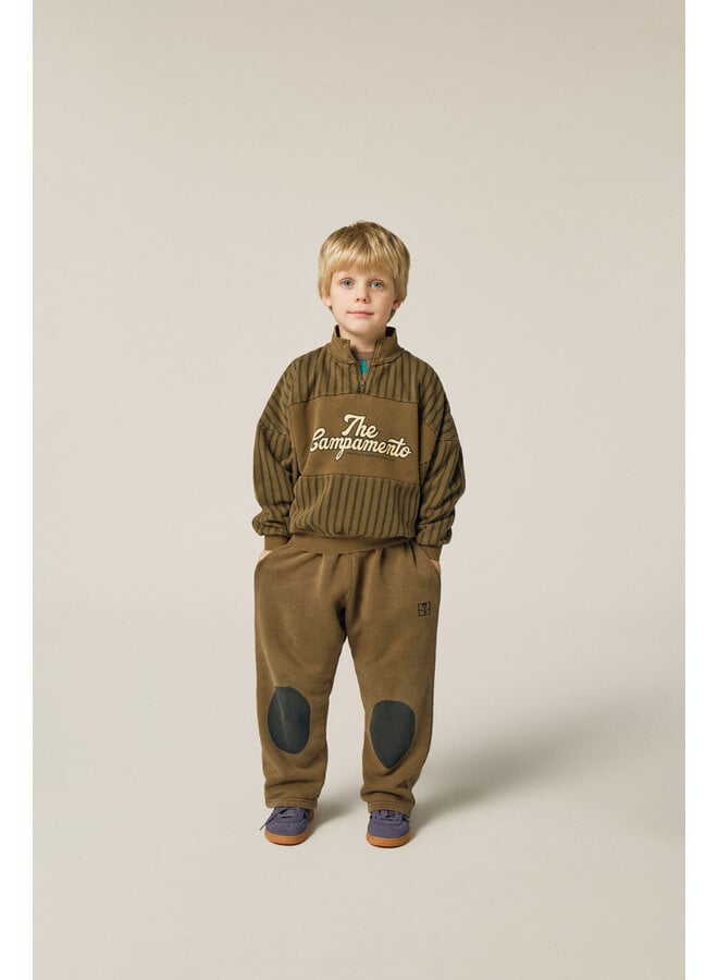 The Campamento - The Campamento stripes sweatshirt - Green
