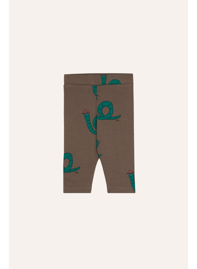 The Campamento - Snakes baby leggings - Brown