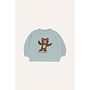 The Campamento - Bear baby sweatshirt - Light blue