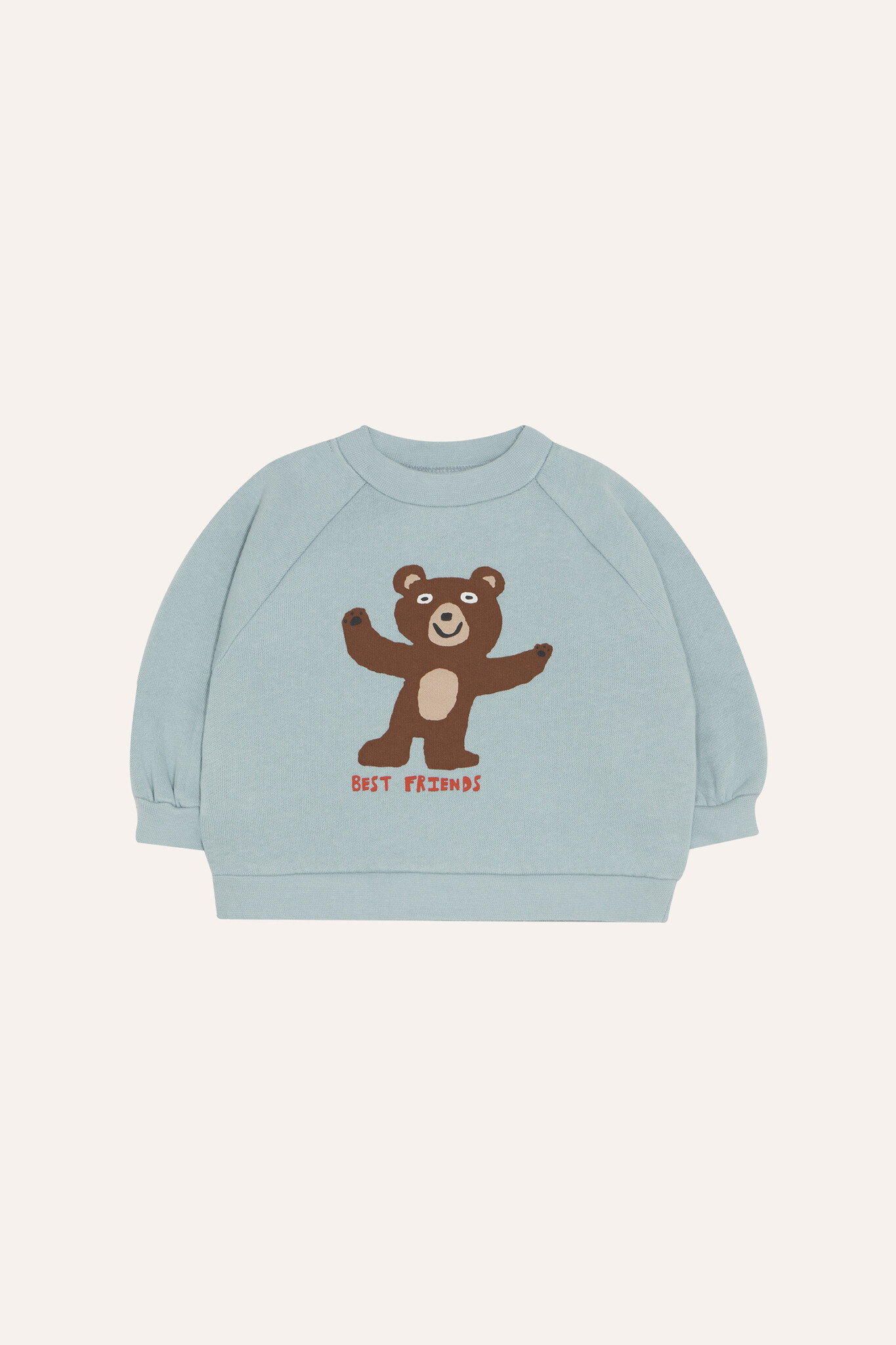 The Campamento - Bear baby sweatshirt - Light blue