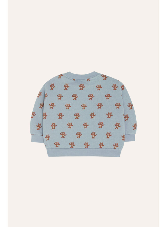 The Campamento - Happy bears baby sweatshirt - Light blue