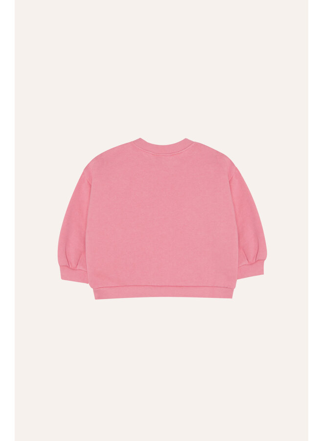 The Campamento - Snail baby sweatshirt - Pink