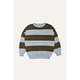 The Campamento - Green stripes sweatshirt
