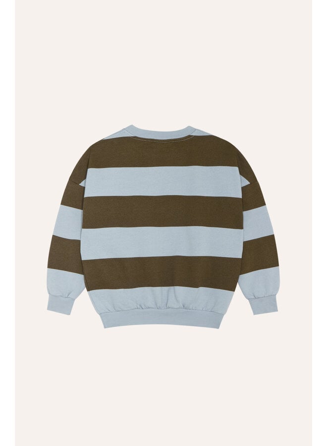 The Campamento - Green stripes sweatshirt