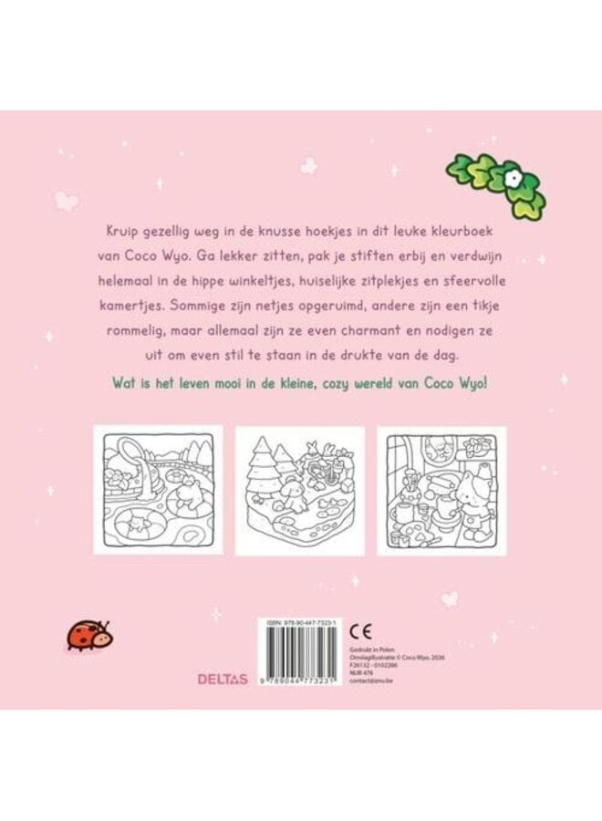Deltas - Comfy Corner - Cute & Cozy kleurboek