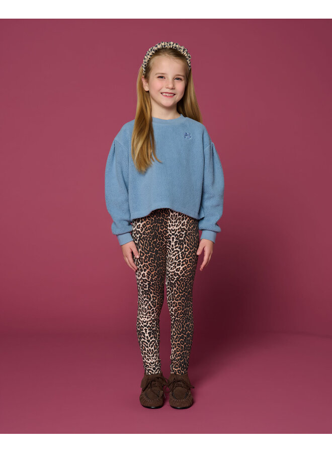Petit Blush - Lola legging - Leopard AOP