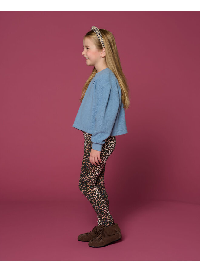 Petit Blush - Lola legging - Leopard AOP