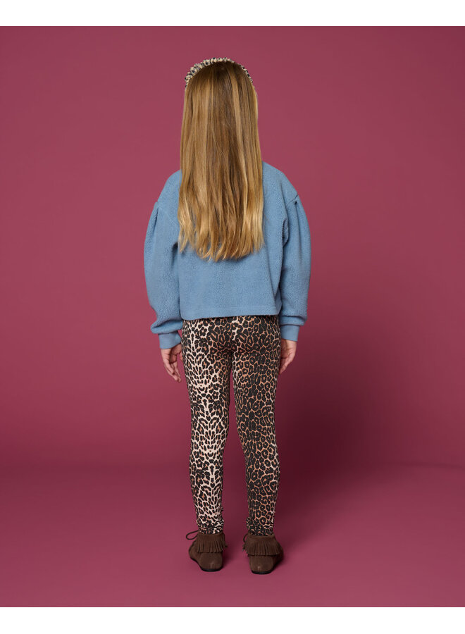 Petit Blush - Lola legging - Leopard AOP
