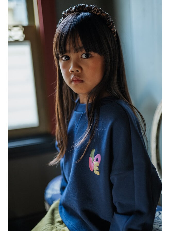 Petit Blush - Coco sweater - Dark blue