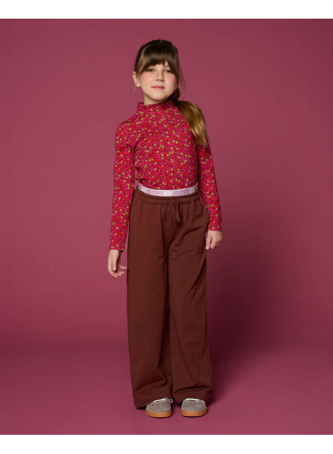Petit Blush - Turtle neck - Winter flower AOP