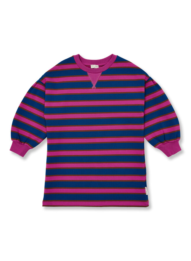 Petit Blush - Sweater dress bisous - Stripe