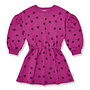 Petit Blush - Skater dress dots - Deep orchid