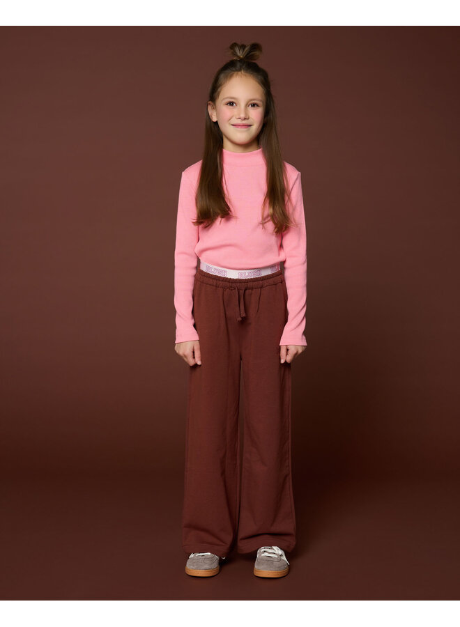 Petit Blush - Wide leg pants - Brown