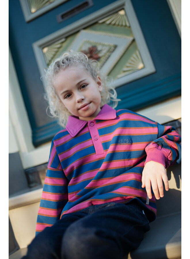Petit Blush - Polo sweater - Stripe