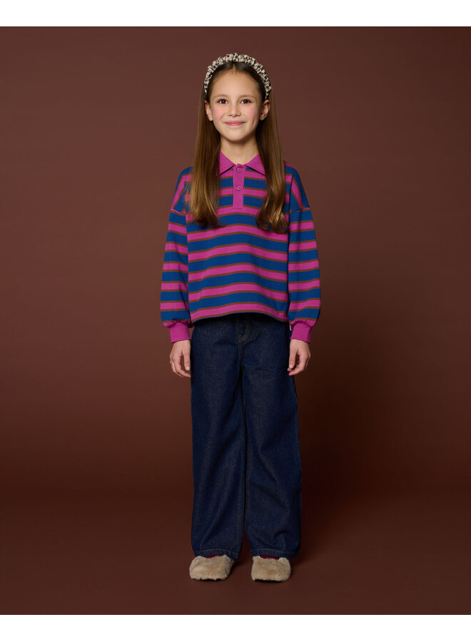 Petit Blush - Polo sweater - Stripe