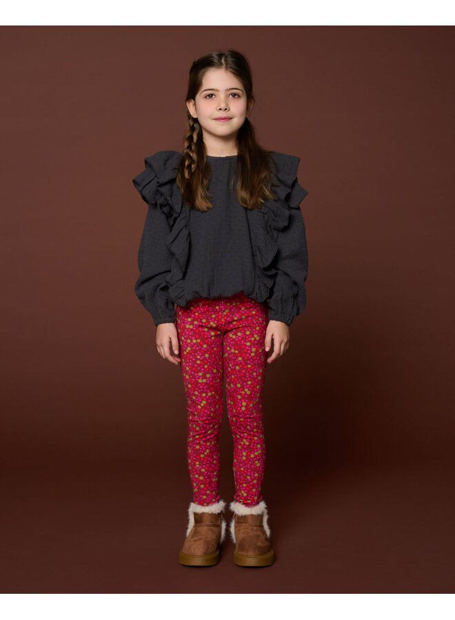 Petit Blush - Lola legging - Winter flower AOP