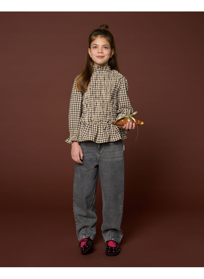 Petit Blush - Ballon fit jeans - Washed grey