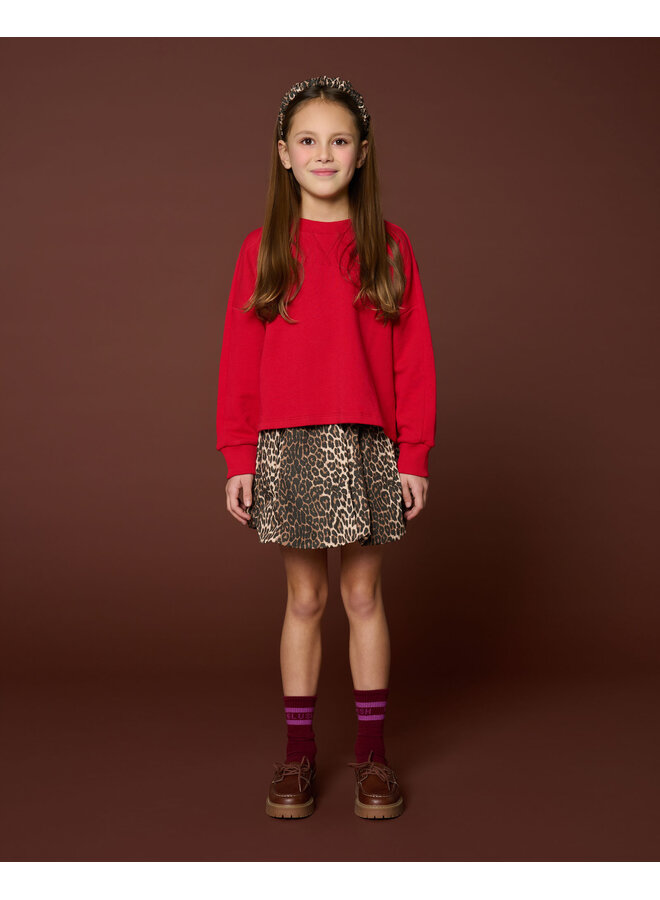 Petit Blush - Smocked headband - Leopard AOP