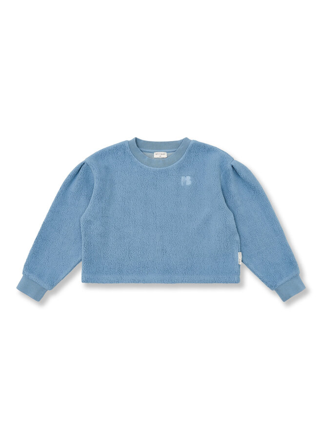 Teddy sweater - Ice blue