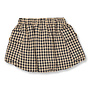 Petit Blush - Cargo ballon skirt - Check beige/blue