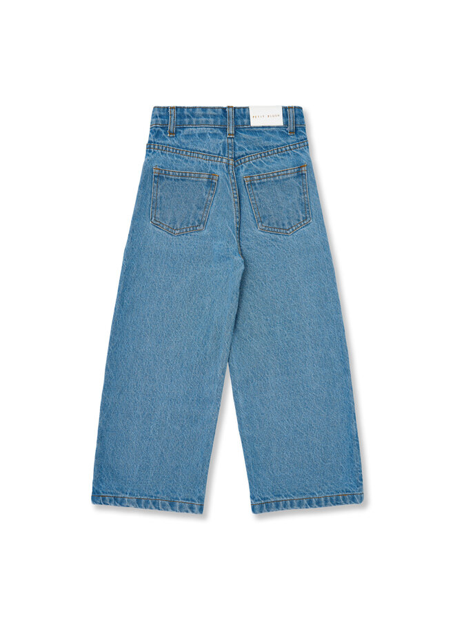 Petit Blush - Wide leg jeans - Mid blue