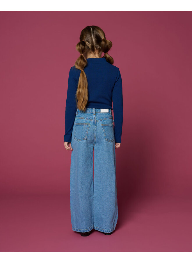 Petit Blush - Wide leg jeans - Mid blue