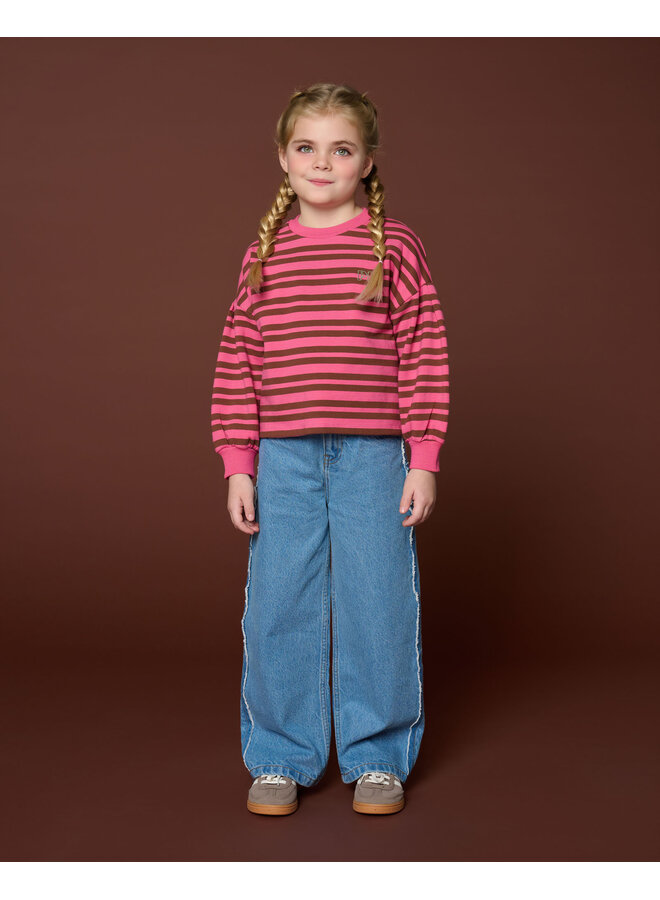 Petit Blush - Wide leg jeans - Mid blue